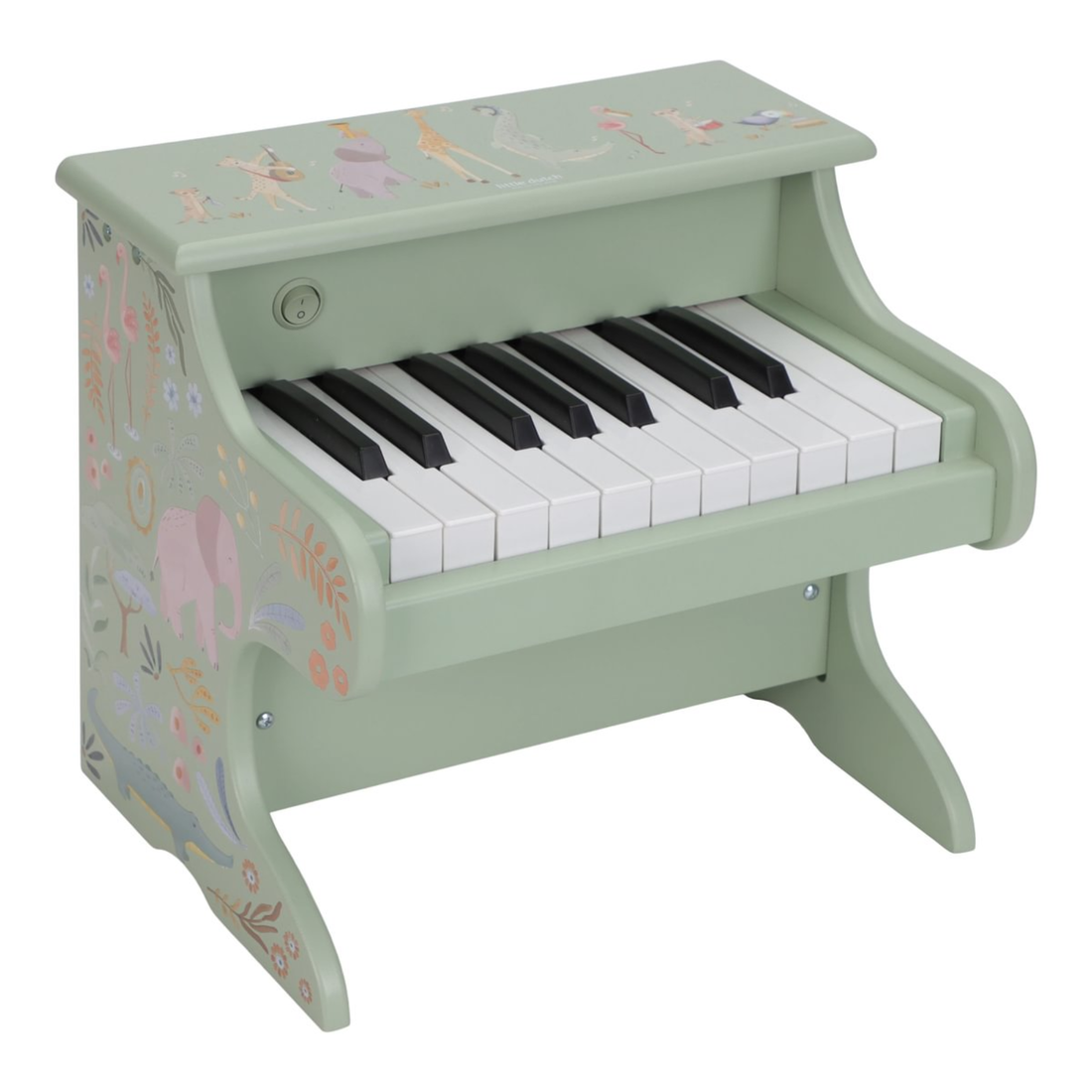 Medinis pianinas - Safari Friends Green