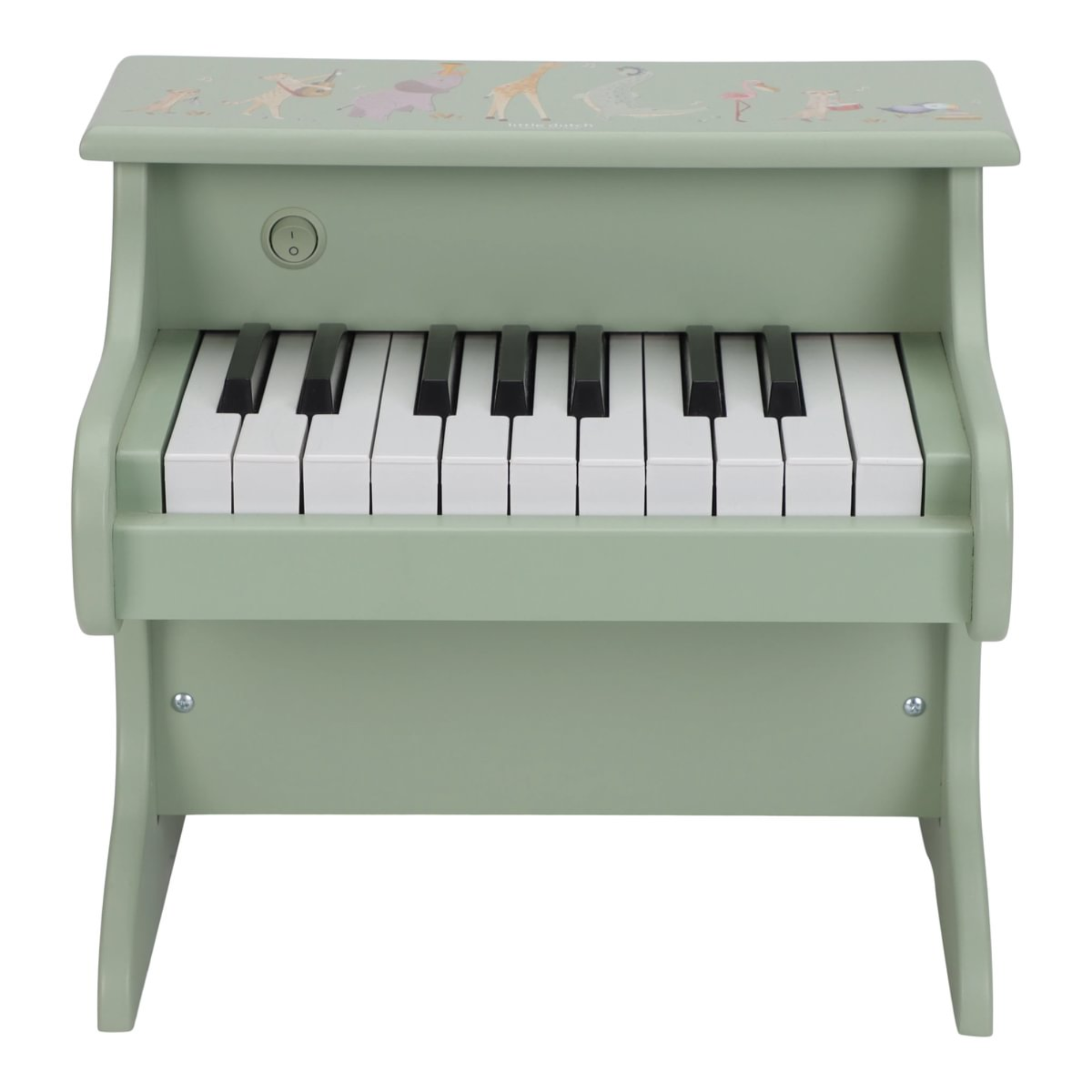 Medinis pianinas - Safari Friends Green
