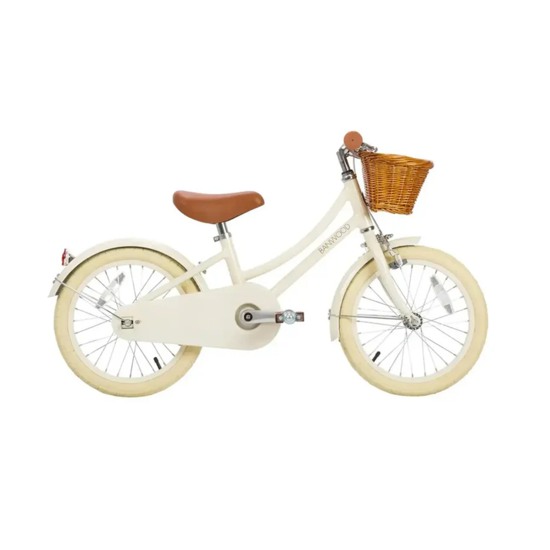 Dviratis su pedalais 16" - Cream