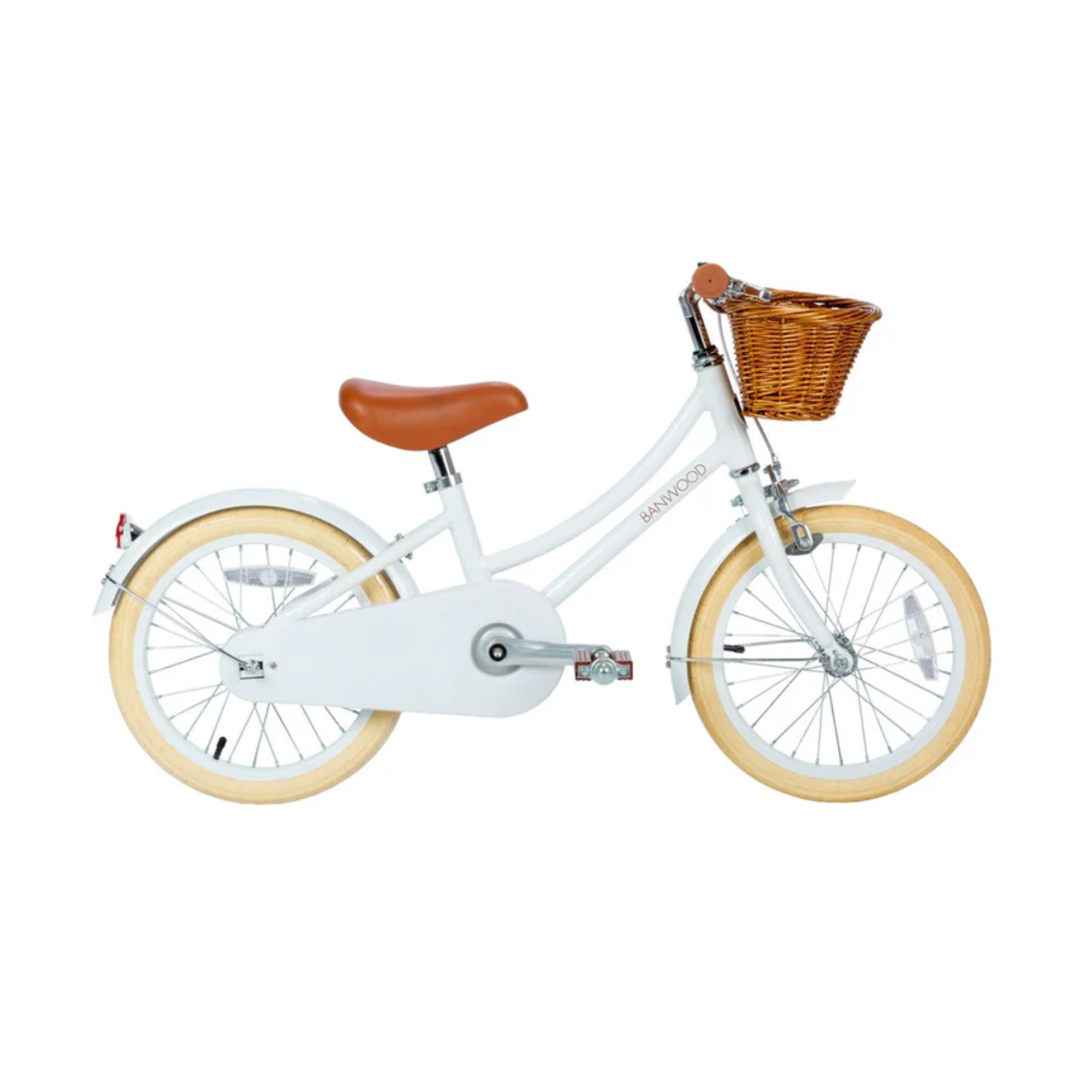Dviratis su pedalais 16" - White