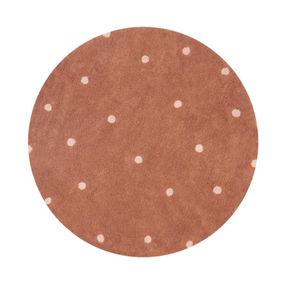 Kilimas Round Dot Chestnut