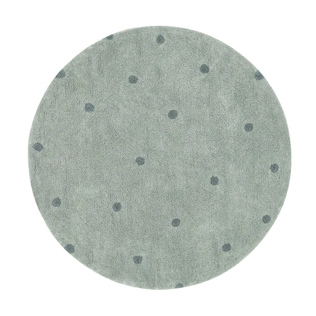 Kilimas Round Dot Blue Sage