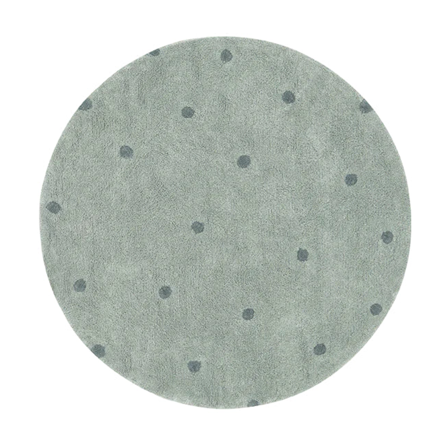 Kilimas Round Dot Blue Sage