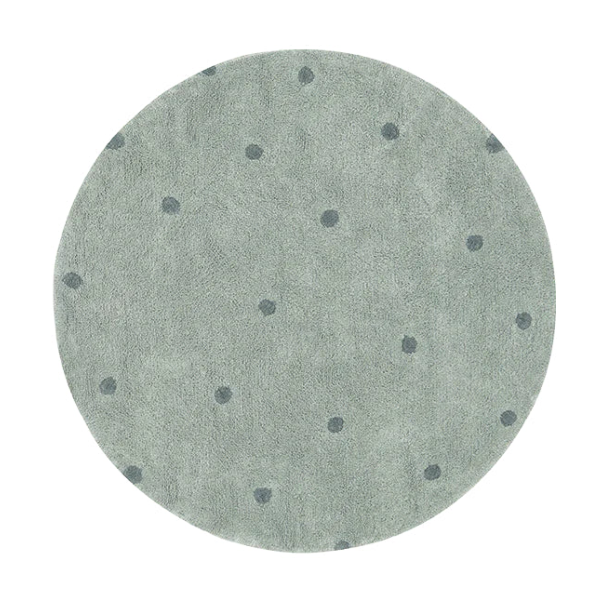 Kilimas Round Dot Blue Sage