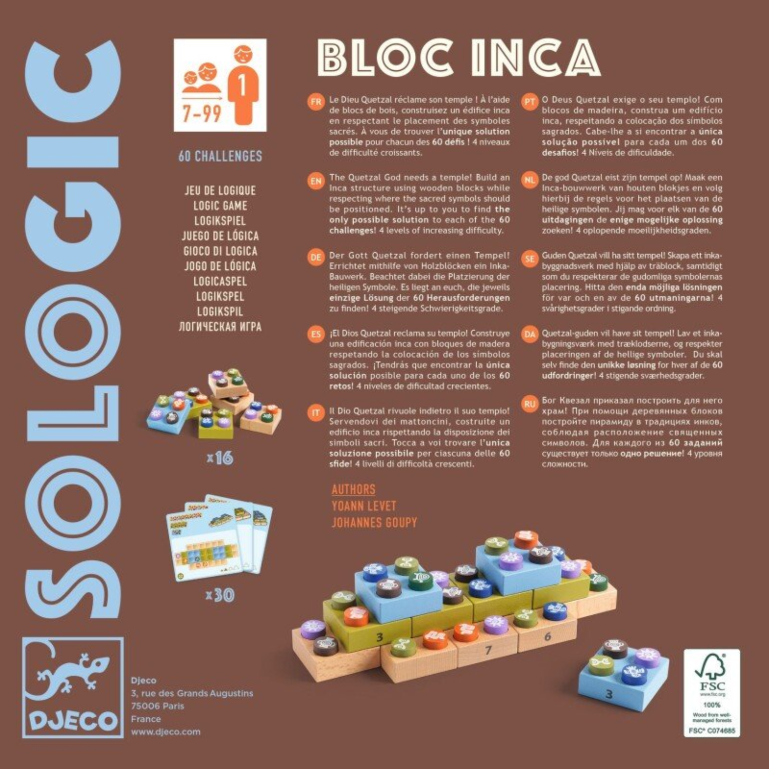 Loginis žaidimas - Bloc Inca