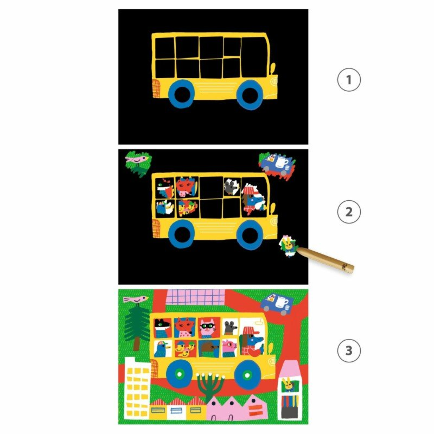 Nutrinamos kortelės - Learning about vehicles