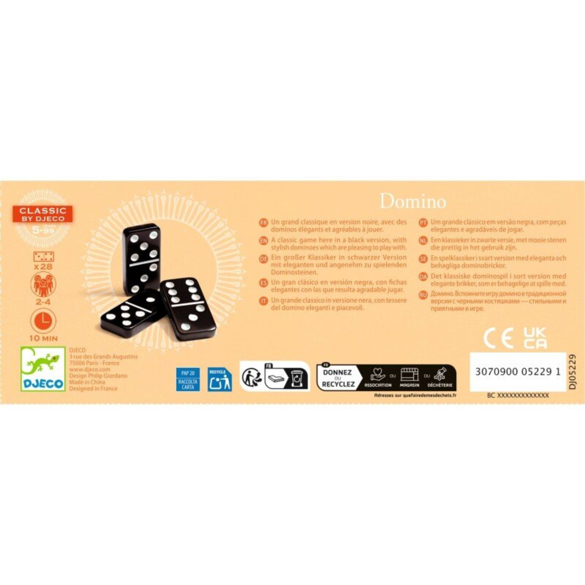 Klasikinis stalo žaidimas - Domino
