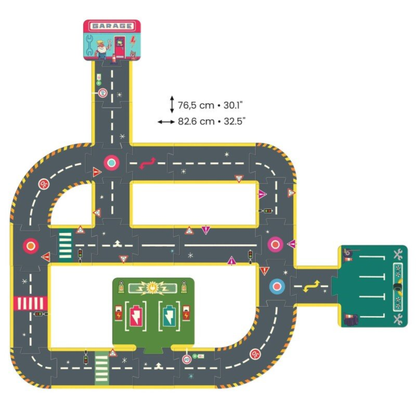 Dėlionė - City Circuit