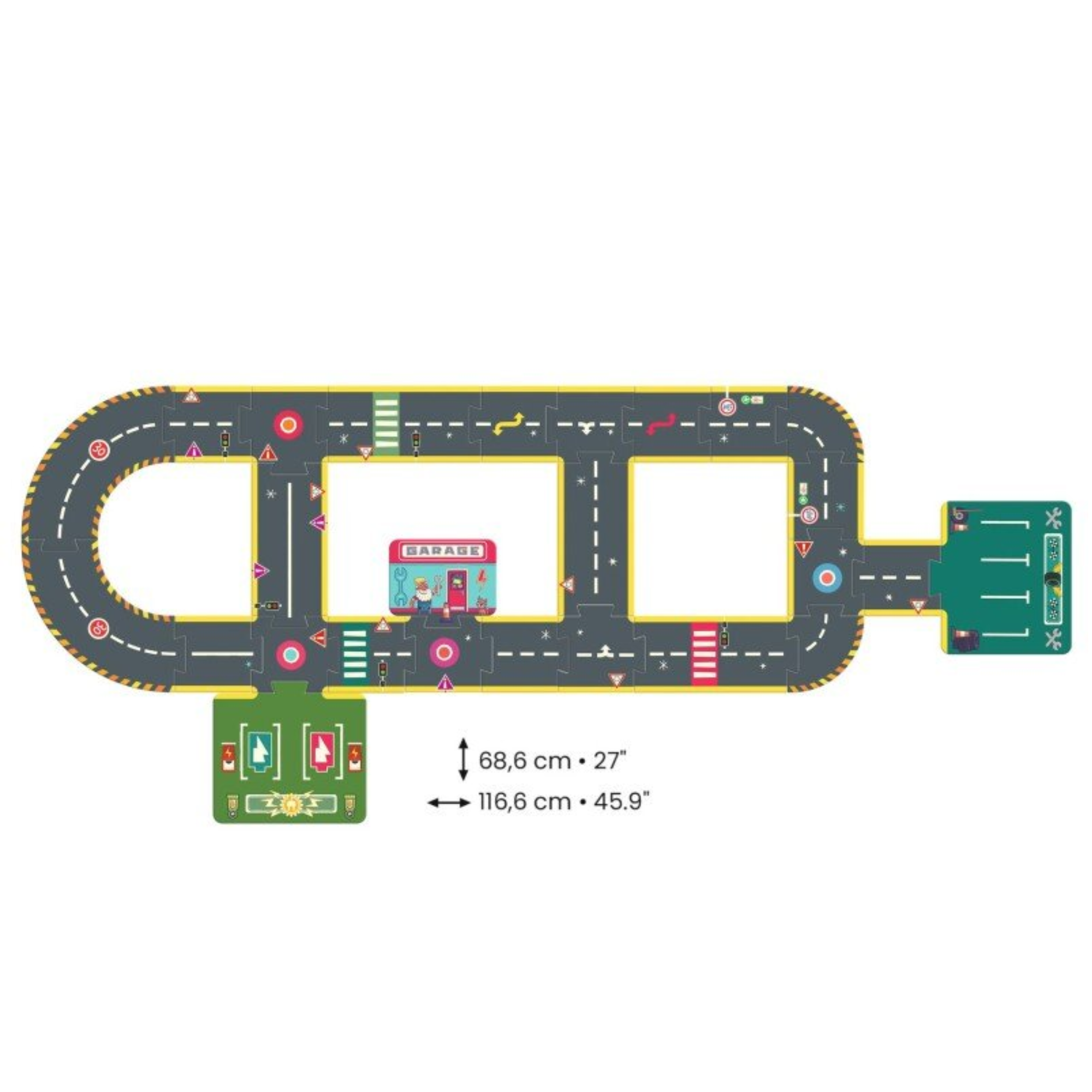 Dėlionė - City Circuit