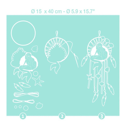 Pasidaryk pats - Dreamcatcher - Gentle mermaid