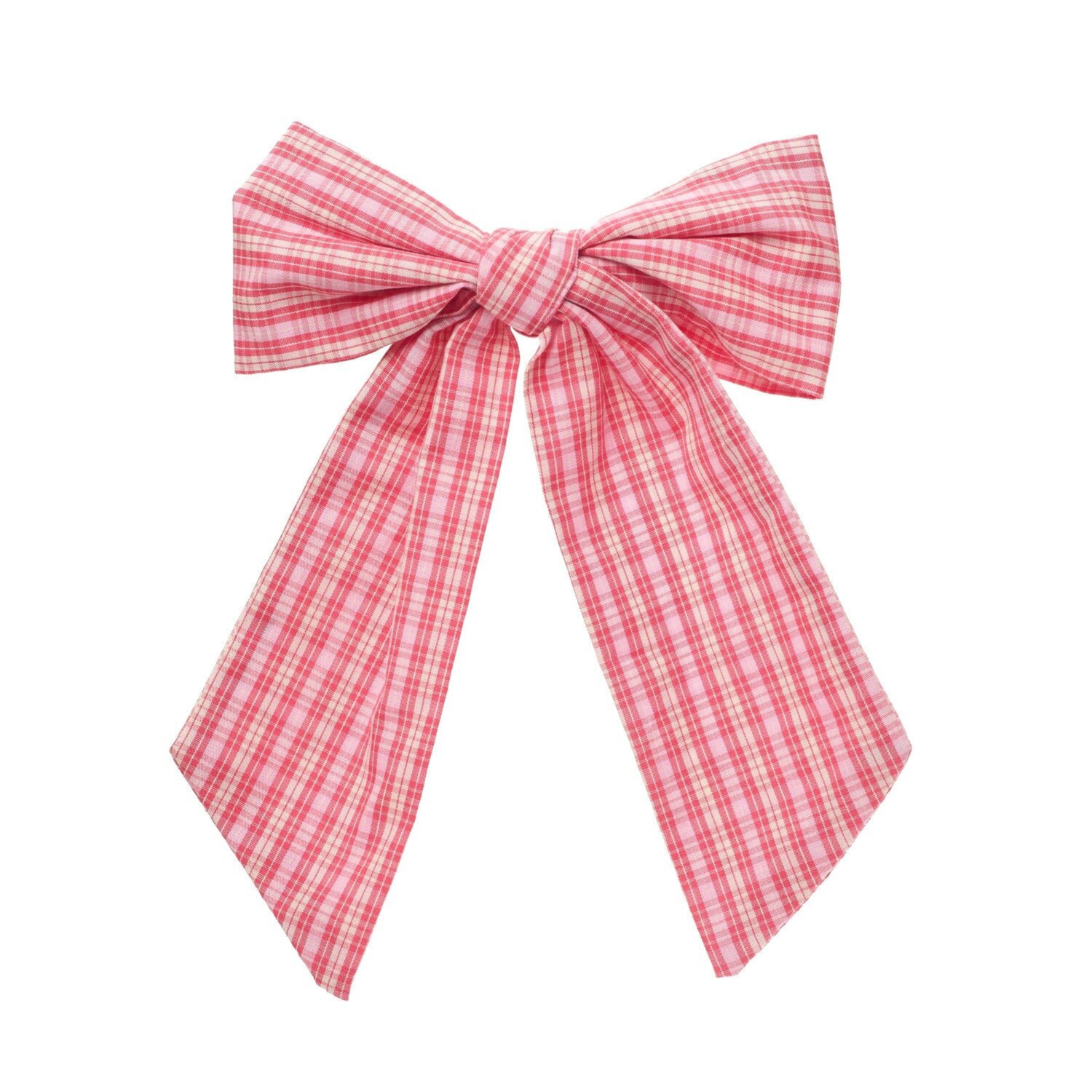 Plaukų segtukas - Plaid Oversized