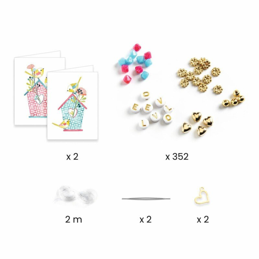 You&amp;Me draugystės apyrankės - Letter Threading
