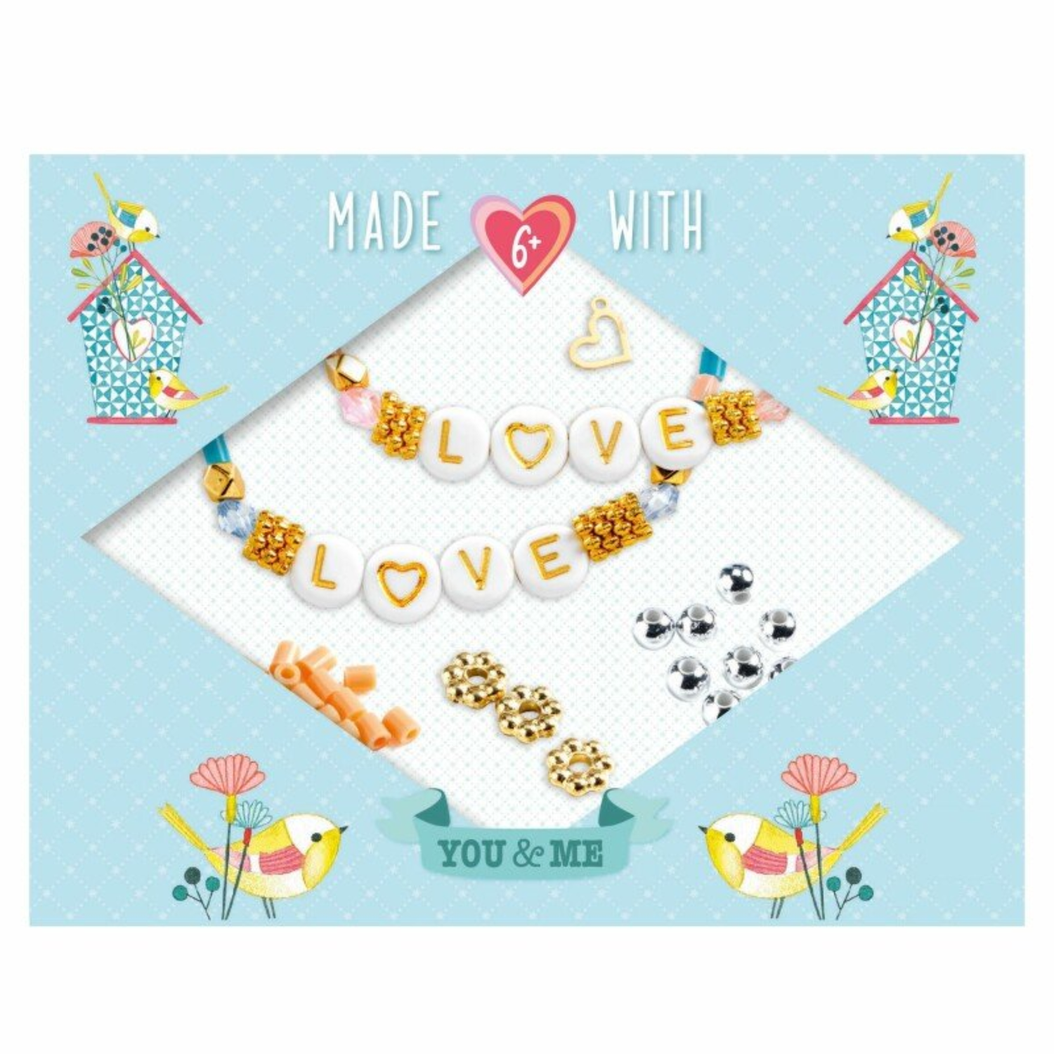 You&amp;Me draugystės apyrankės - Letter Threading