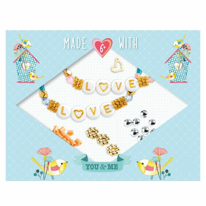 You&amp;Me draugystės apyrankės - Letter Threading