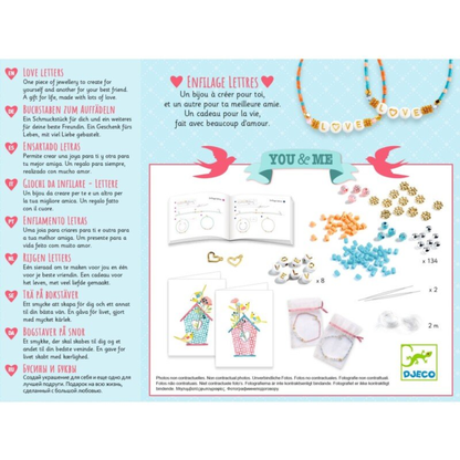 You&amp;Me draugystės apyrankės - Letter Threading