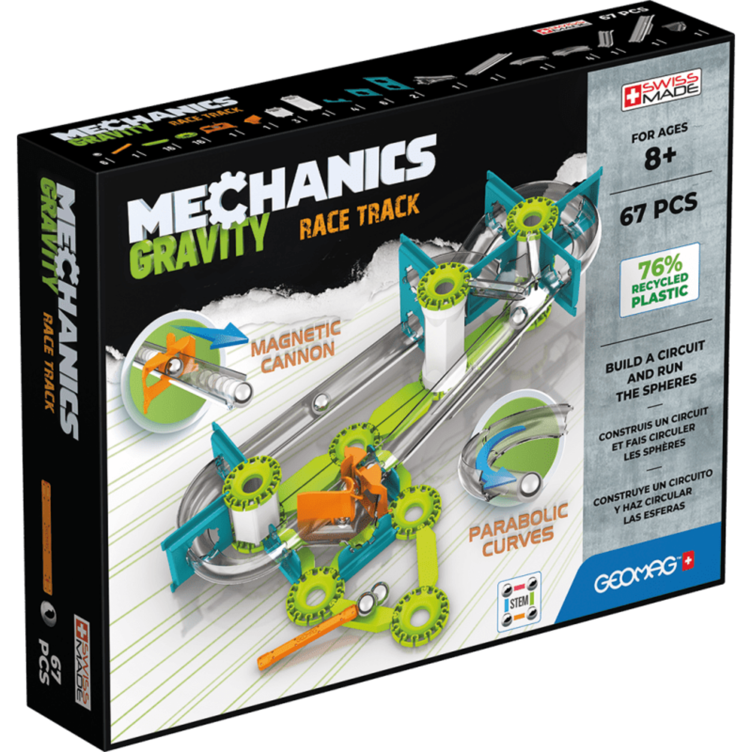 Magnetinis konstruktorius - Mechanics Gravity - Race Track