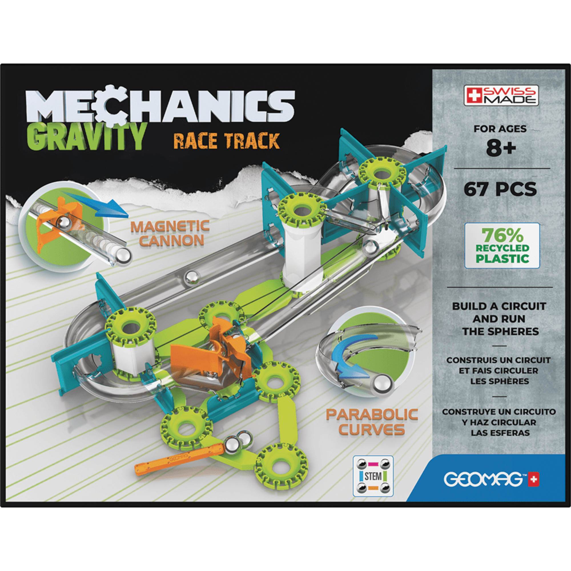 Magnetinis konstruktorius - Mechanics Gravity - Race Track