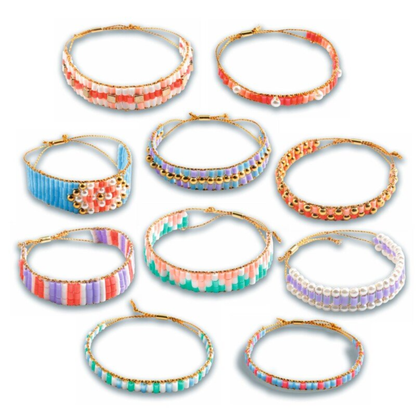 Papuošalų kūrimo rinkinys - Apyrankės - Large beads