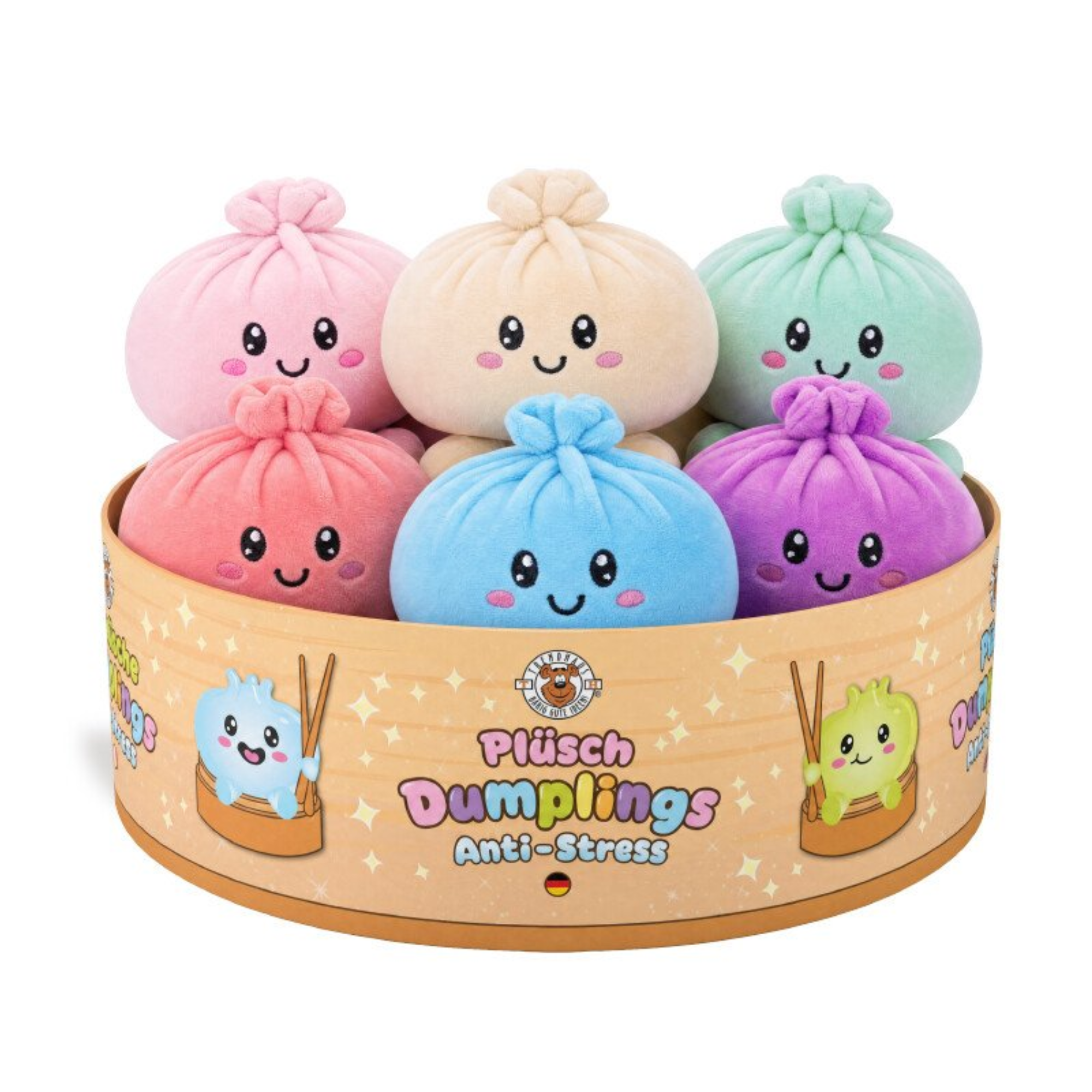 Pliušinis antistresinis žaislas - Plush dumpling