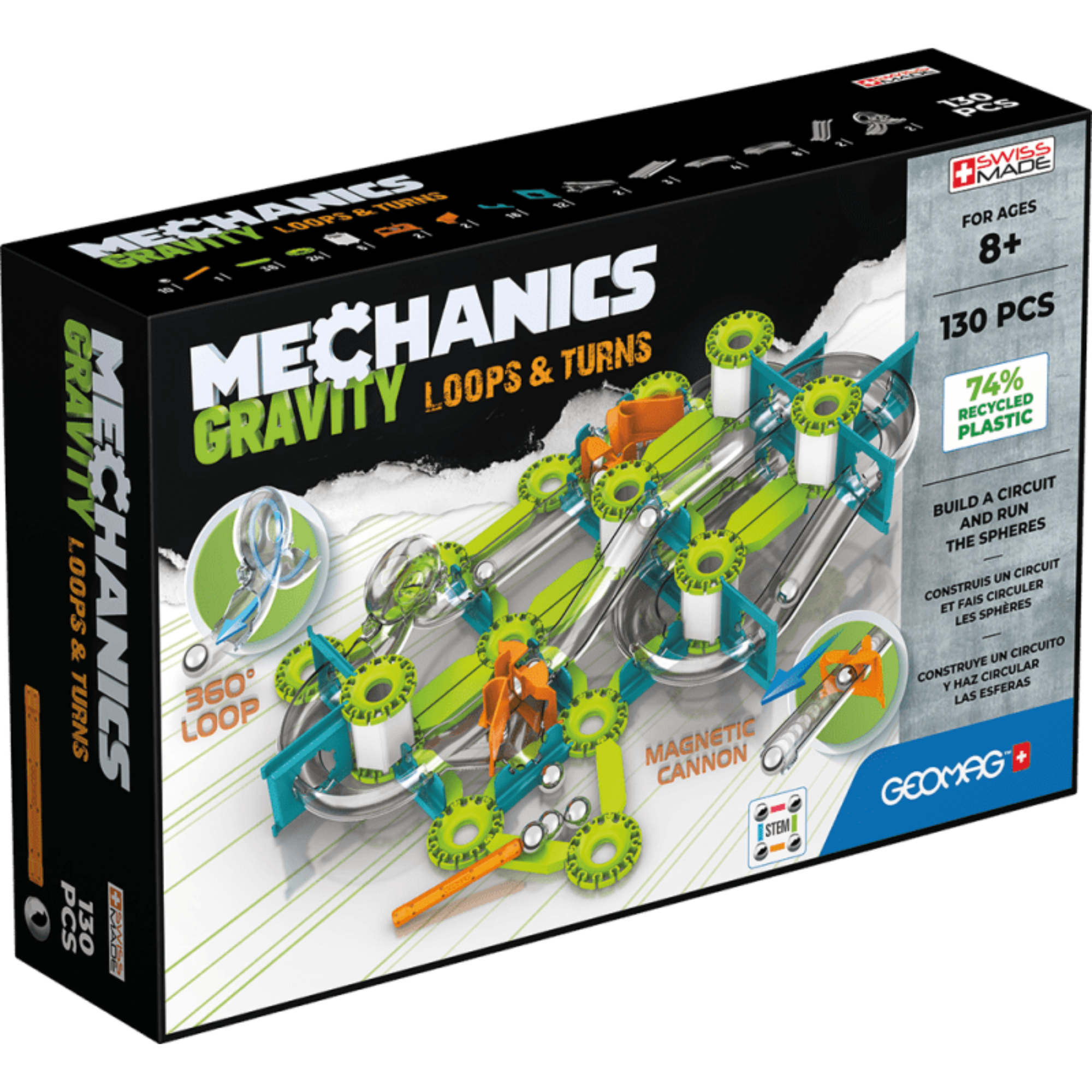 Magnetinis konstruktorius - Mechanics Gravity - Loops &amp; Turns