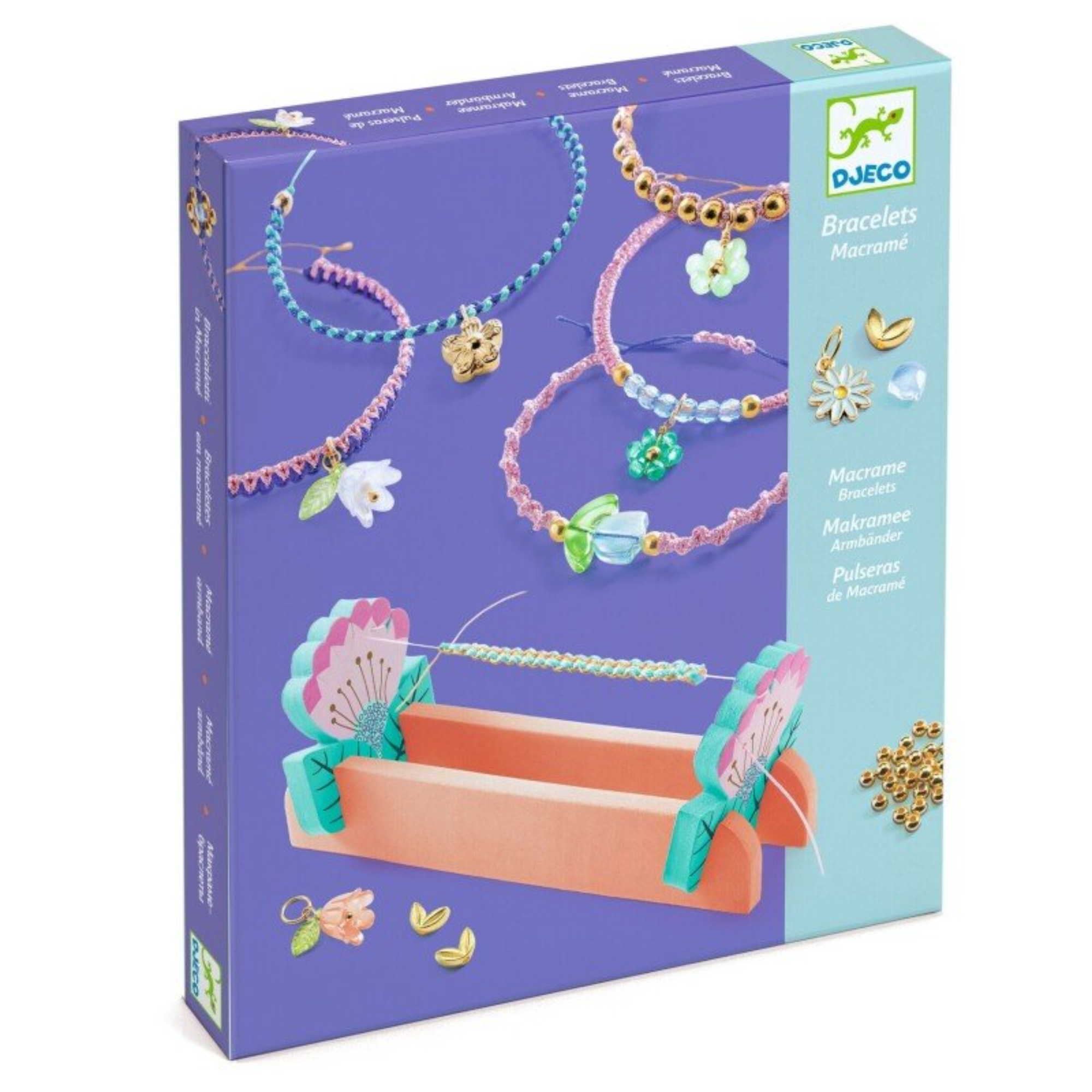 Macrame papuošalų kūrimo rinkinys - Blue