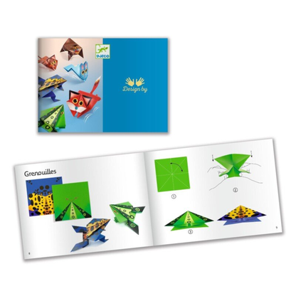 Origami - Jumping animals