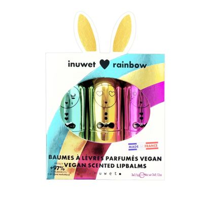 Kvapnių lūpų balzamų rinkinys - Rainbow