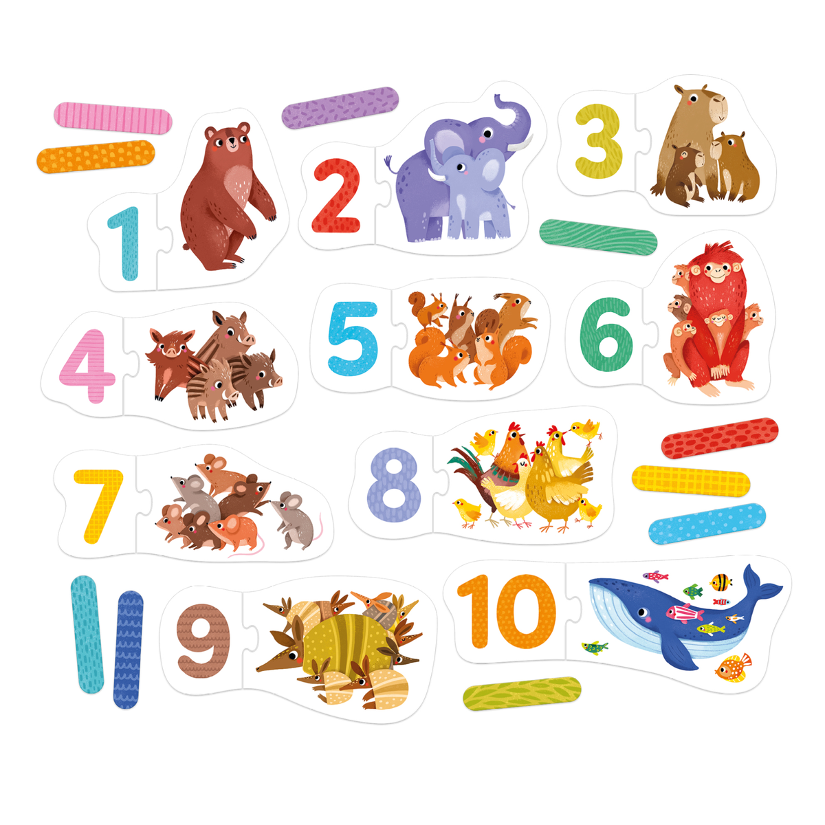 Dėlionė - Pair Numbers