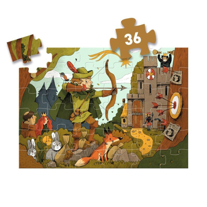 Silhouette puzzle - Fairy