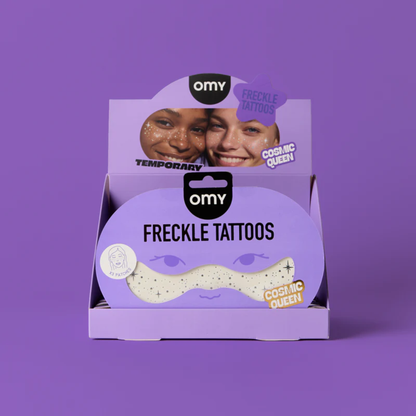 Veido tatuiruotės - Freckles Cosmic Queen