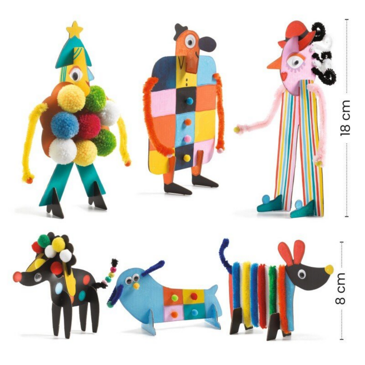 Darbelių rinkinys - Big buddies and little doggies