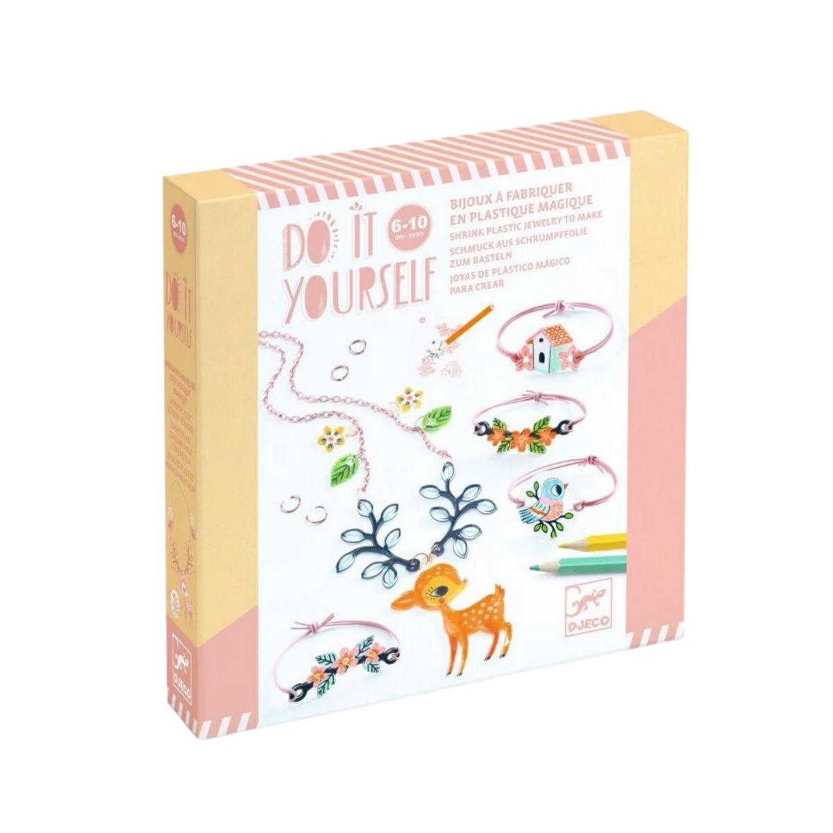 Pasidaryk pats - Shrink Plastic - The fawn and the bird