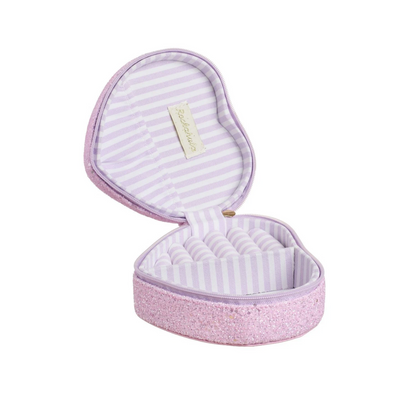 Papuošalų dėžutė - Enchanted Glitter Heart