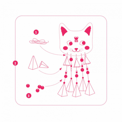 Pasidaryk pats - Wind Chime - Kitty