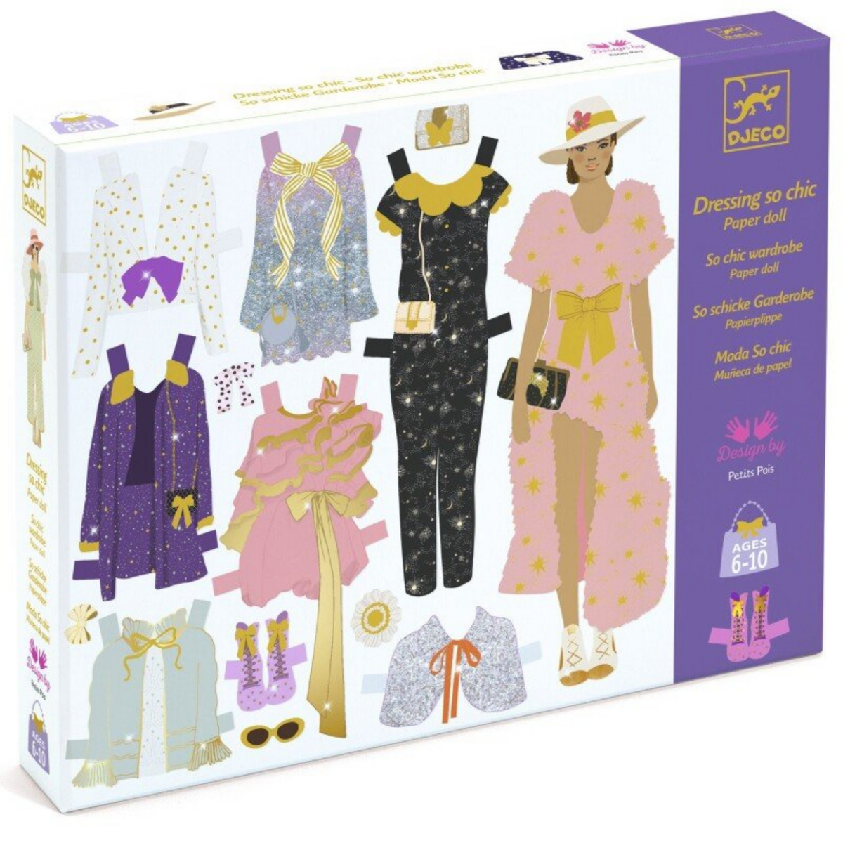Popierinės lėlės - So chic wardrobe