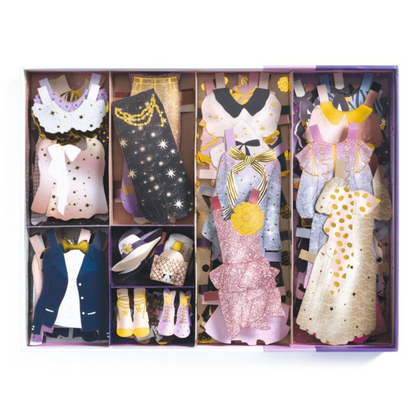 Popierinės lėlės - So chic wardrobe