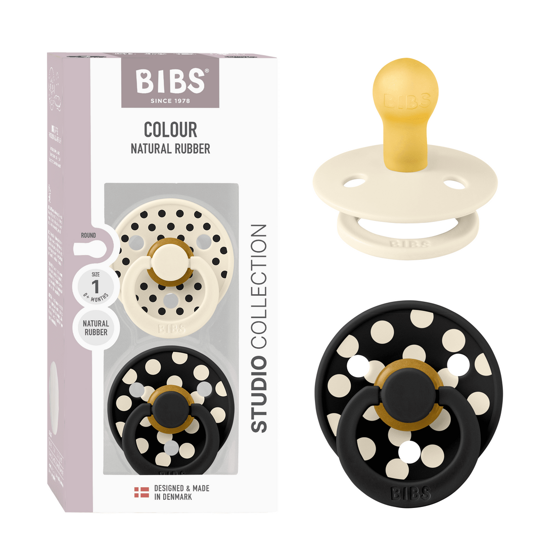 ČIULPTUKAI Polkadot Ivory | Black