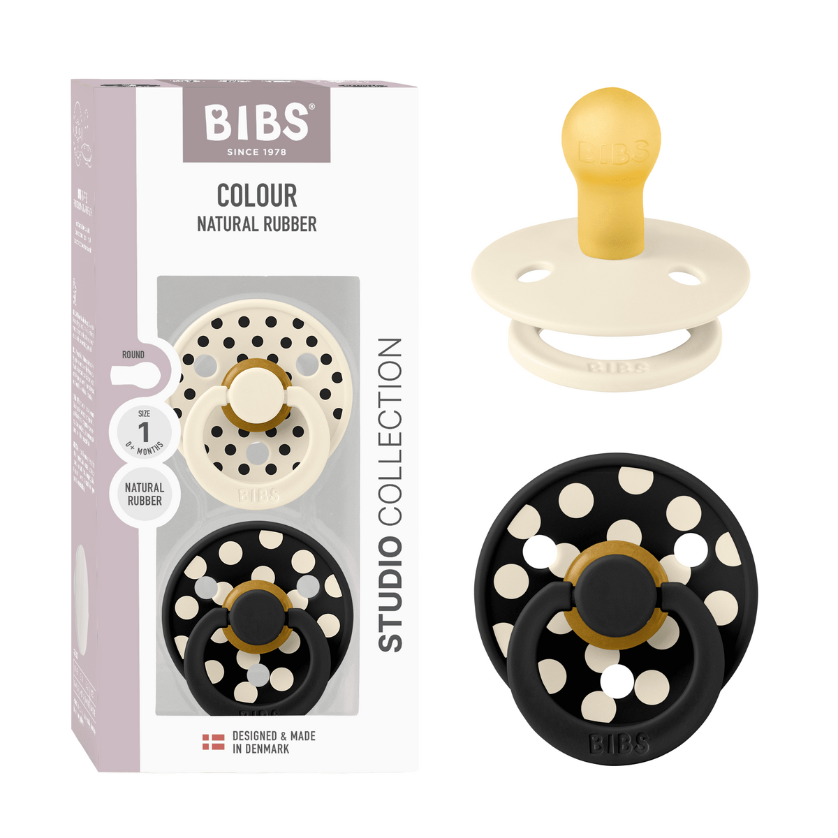 ČIULPTUKAI Polkadot Ivory | Black