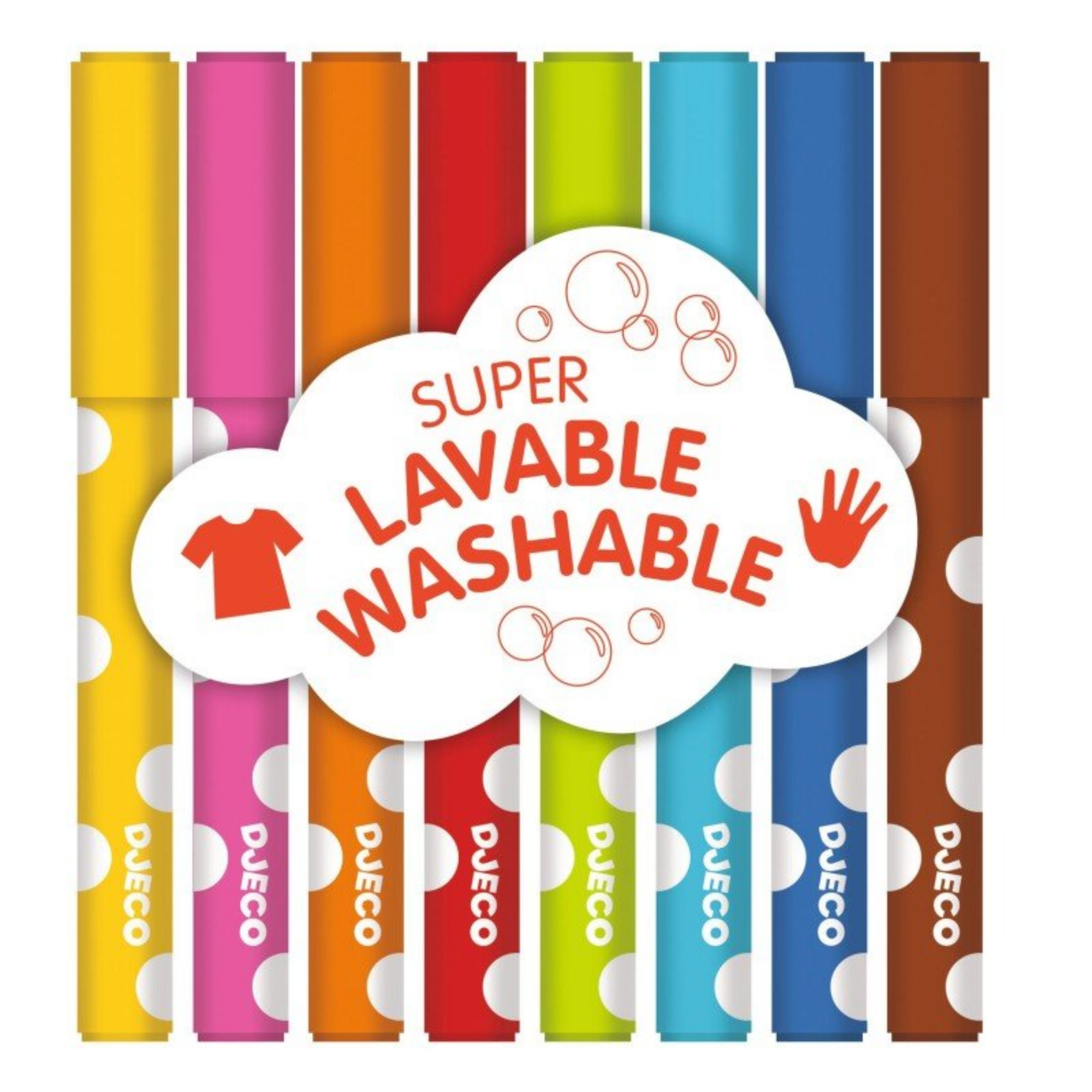 8 flomasteriai mažiesiems  - Felt-tips for little ones