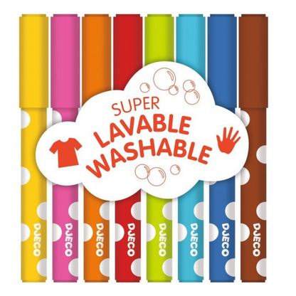 8 flomasteriai mažiesiems  - Felt-tips for little ones