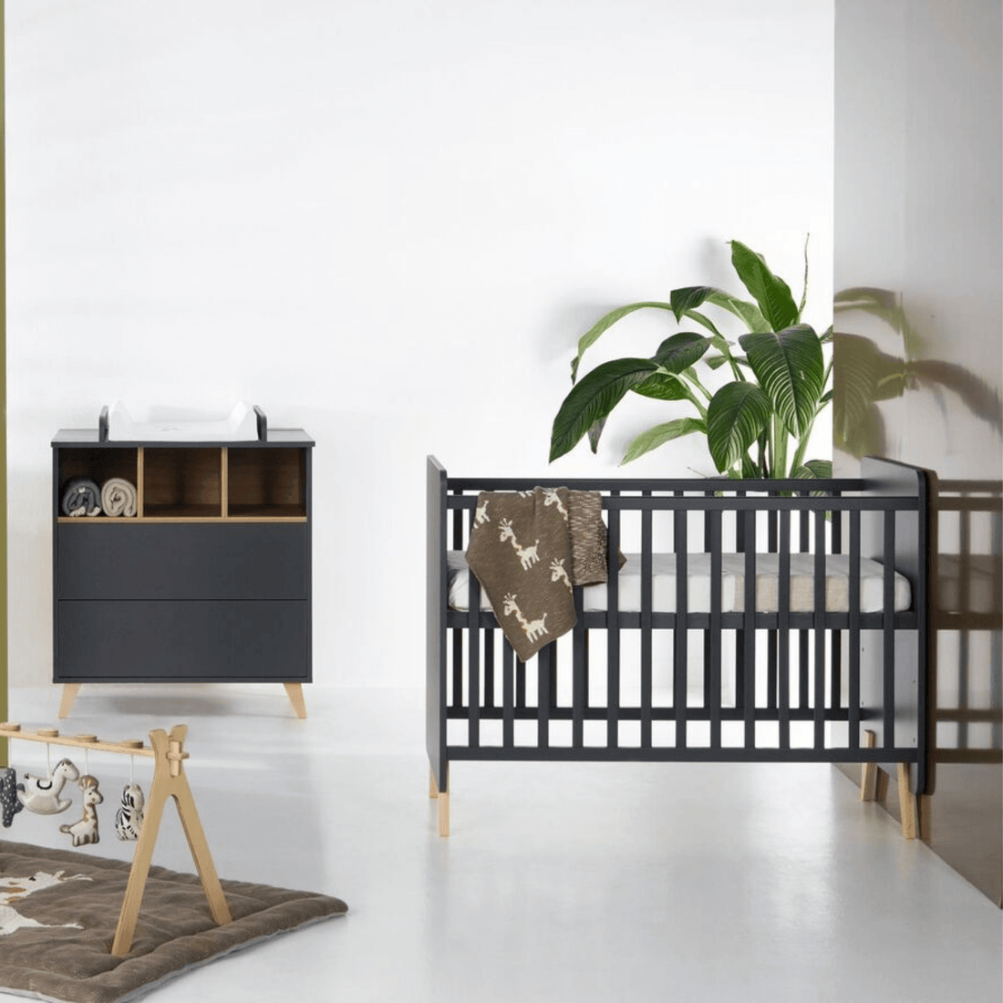 Kūdikio lovytė Loft  - 120*60 cm - Įvairių spalvų