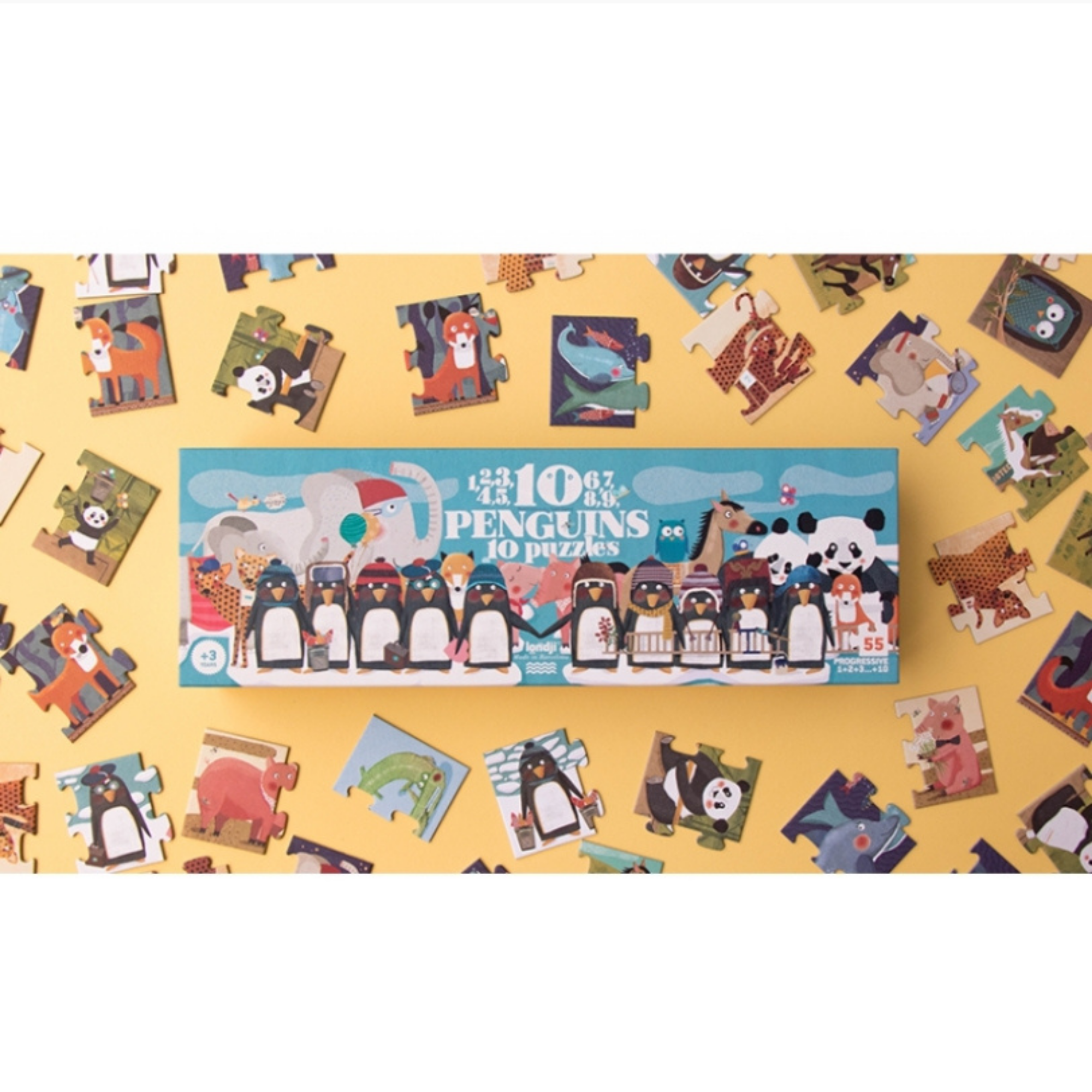 Londji Puzzle 10 Penguins