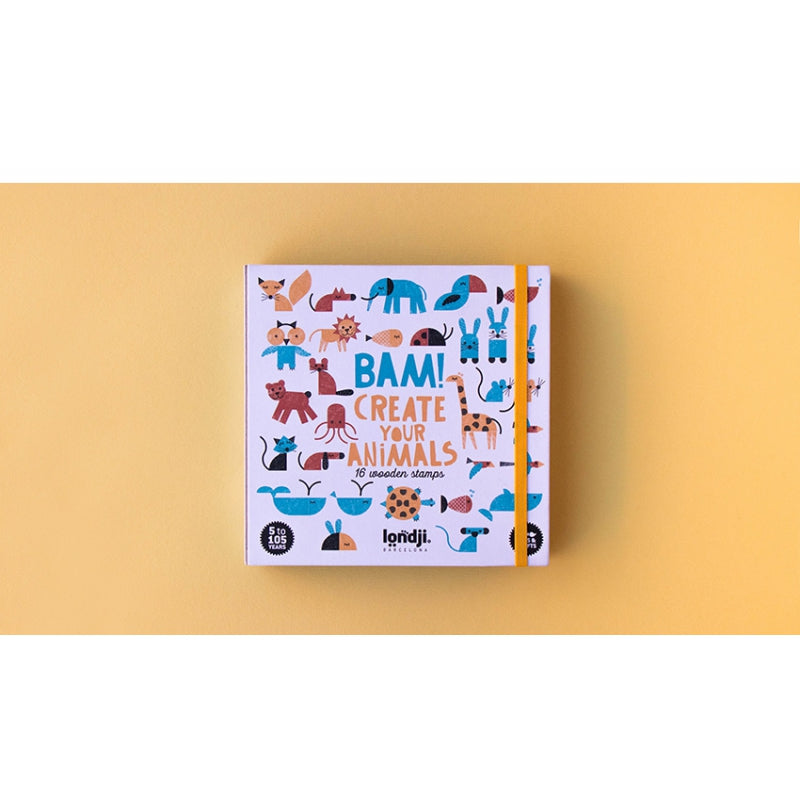 Štampukų žaidimas Bam! Create Your Animals