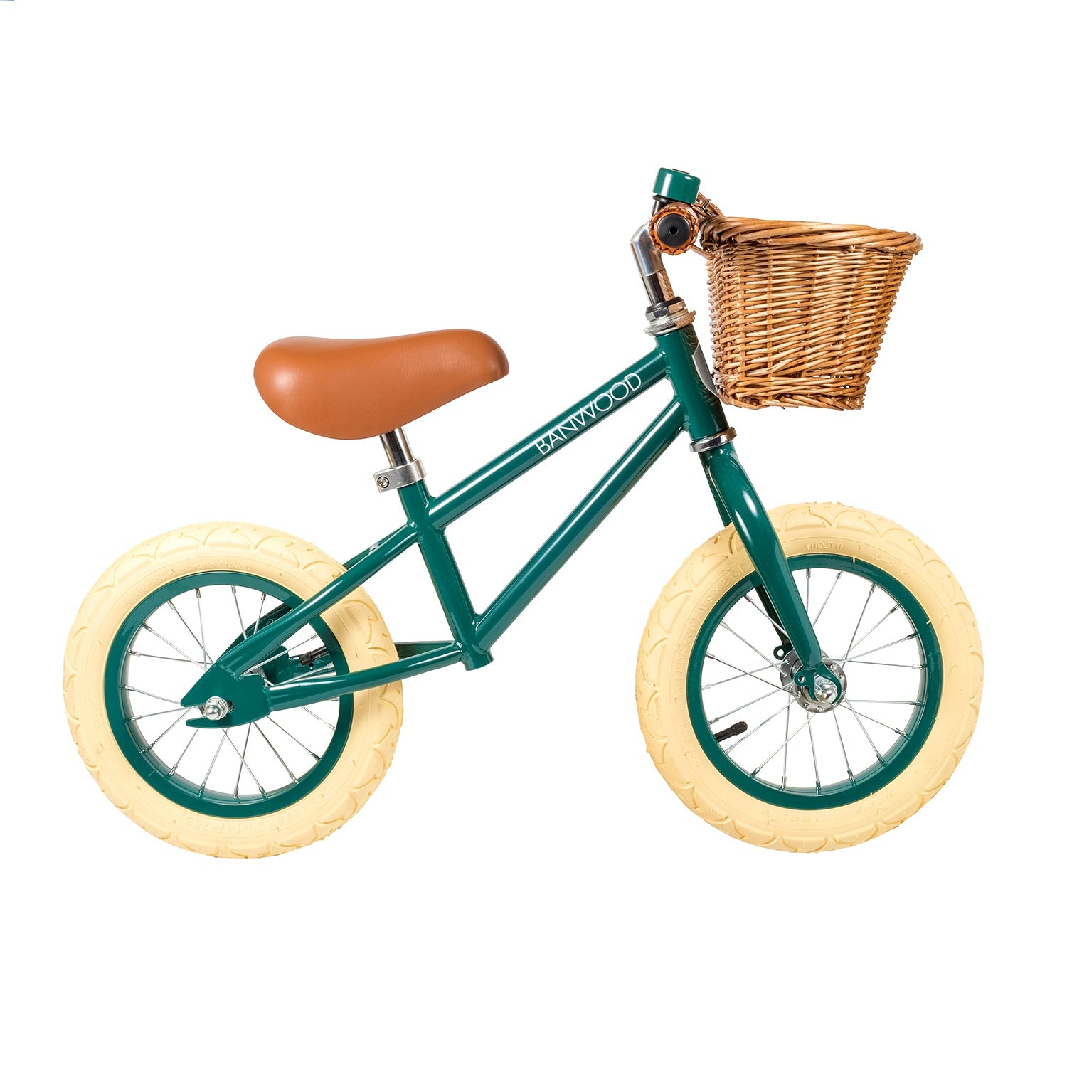 Dark Green balansinis dviratis - little-goose.com