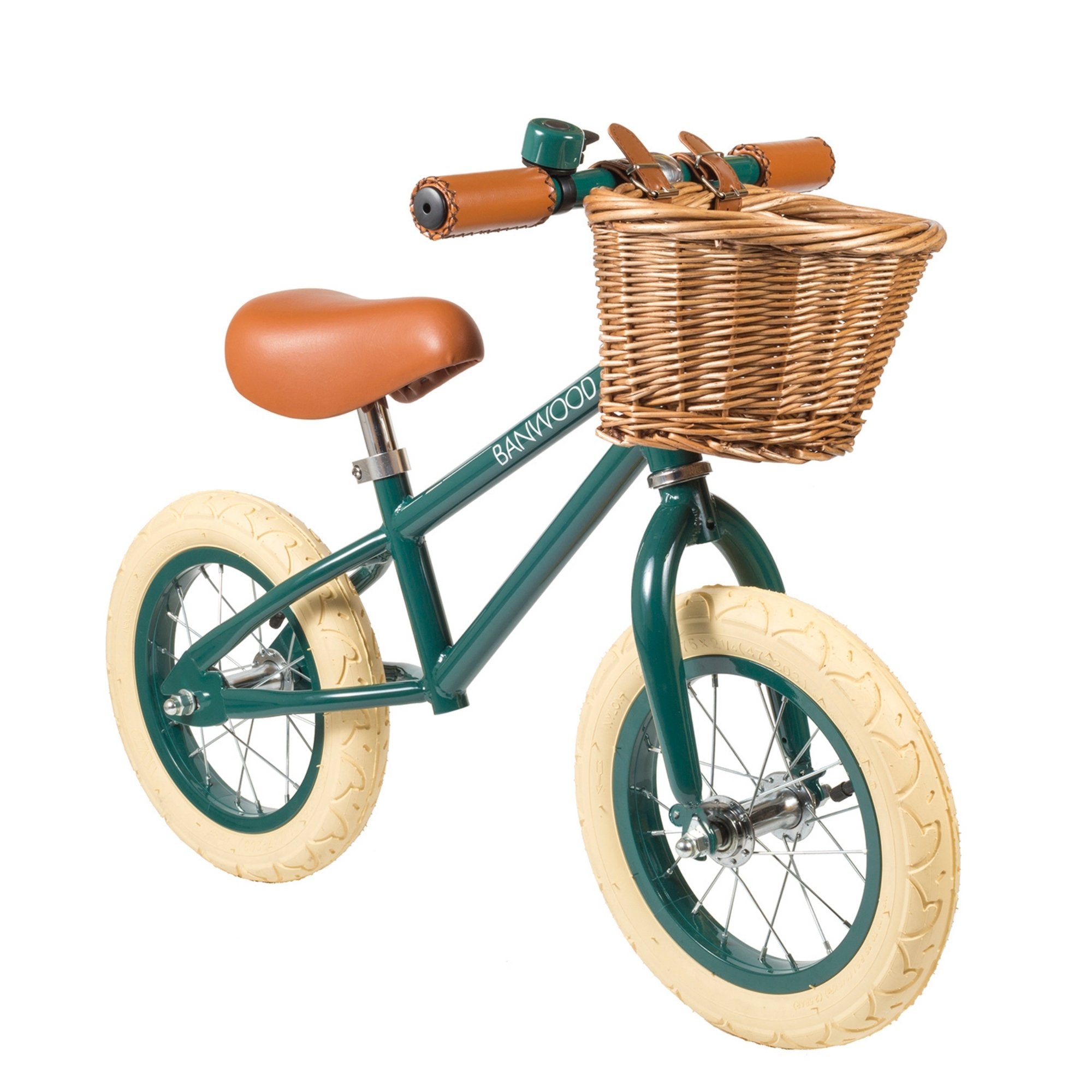 Dark Green balansinis dviratis - little-goose.com