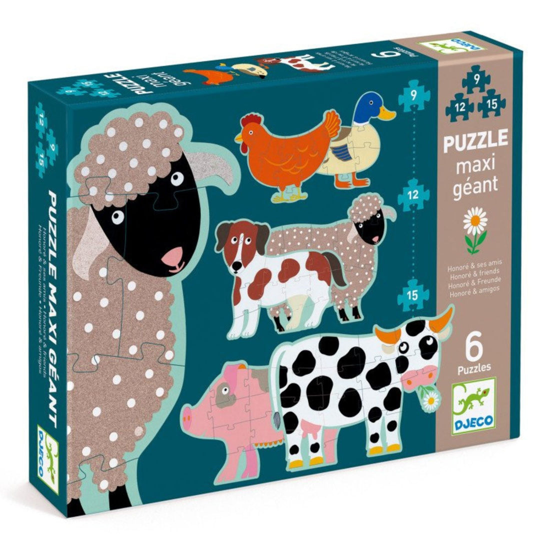 Dėlionė - Honoré & Friends - little-goose.com