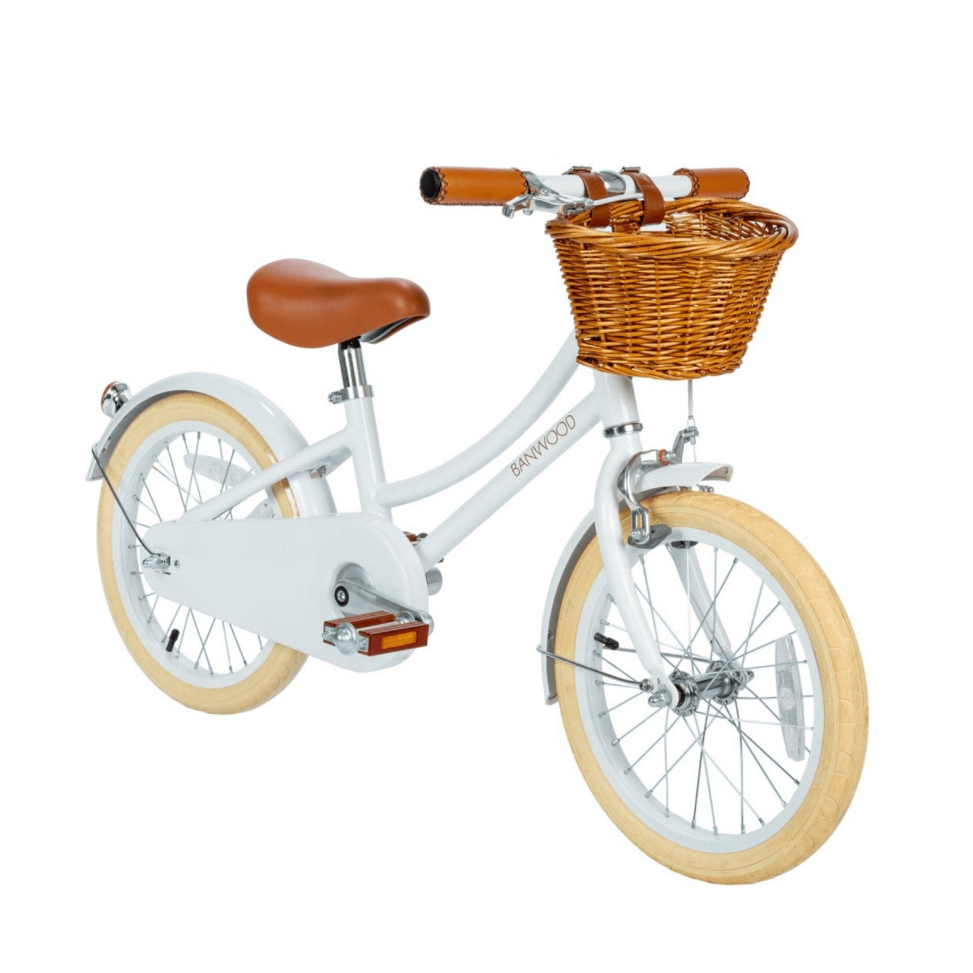 Dviratis su pedalais Classic White - little-goose.com