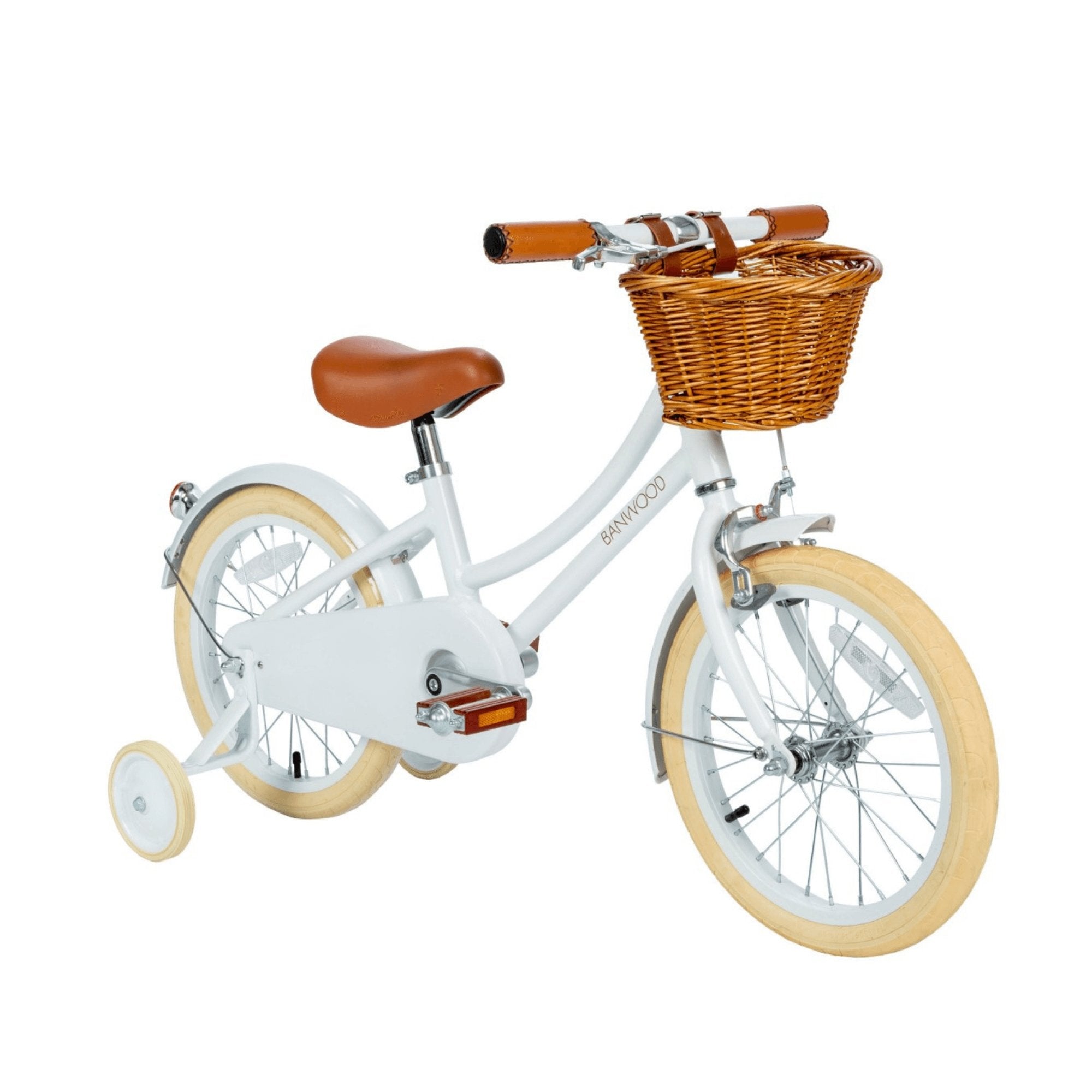 Dviratis su pedalais Classic White - little-goose.com