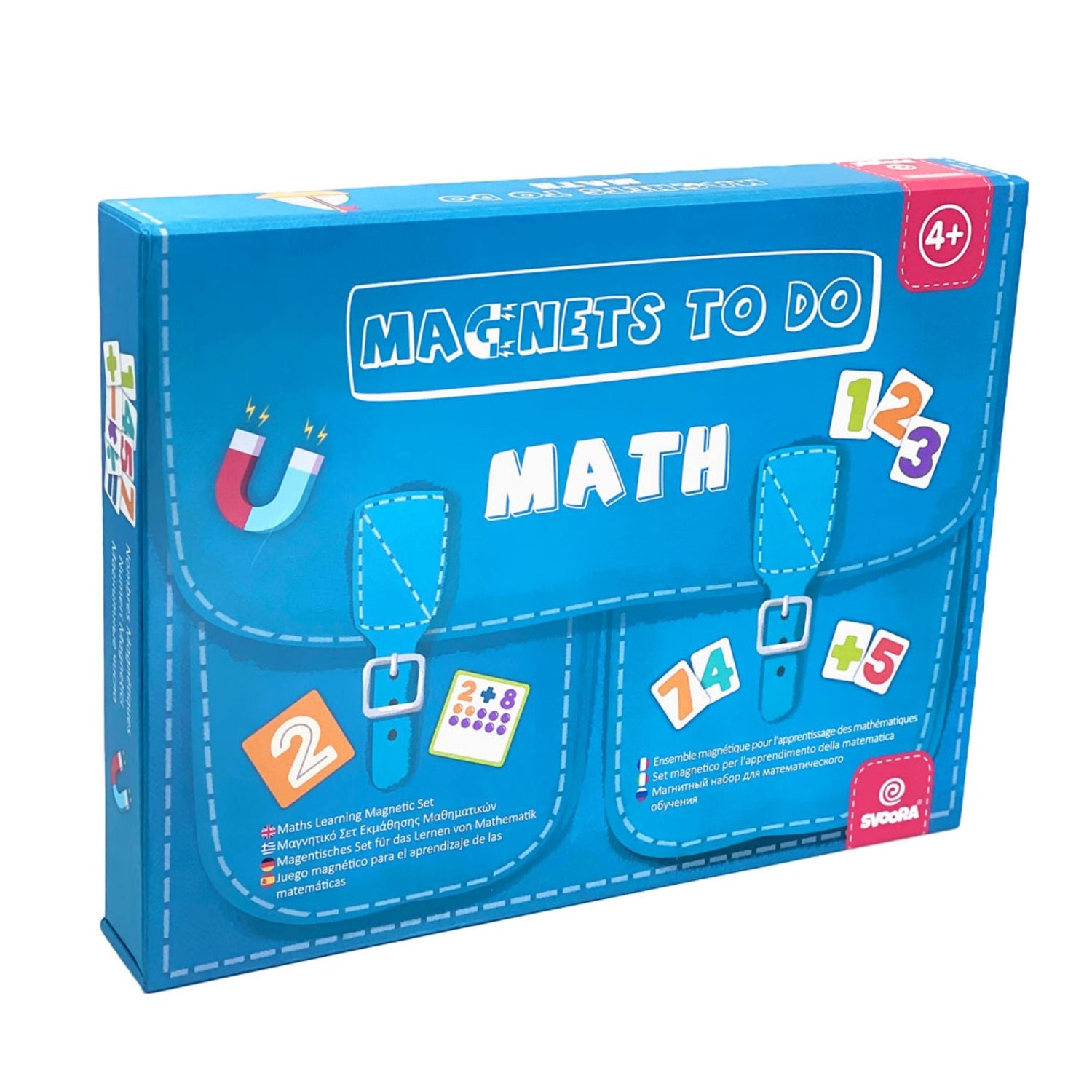 Lavinamoji magnetinė dėlionė - Magnets To Do Math - little-goose.com