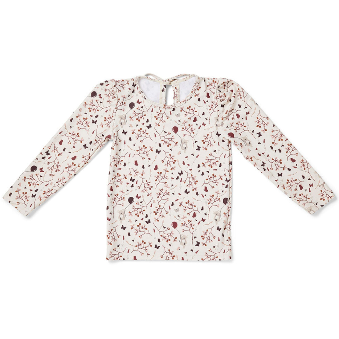 Maudymosi marškinėliai Anne Tee - Koala Flower - 1 metai - little-goose.com